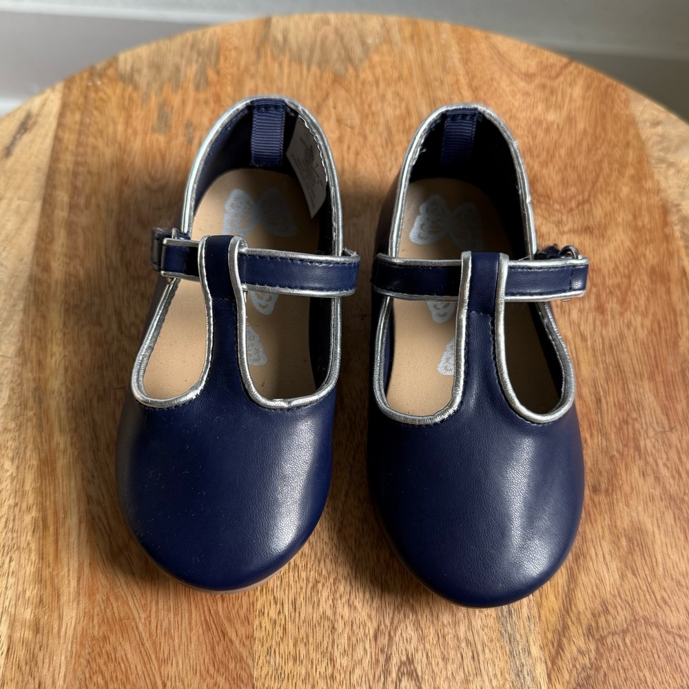 Gymboree Butterfly Garden T-Strap Flats toddler sz: 7